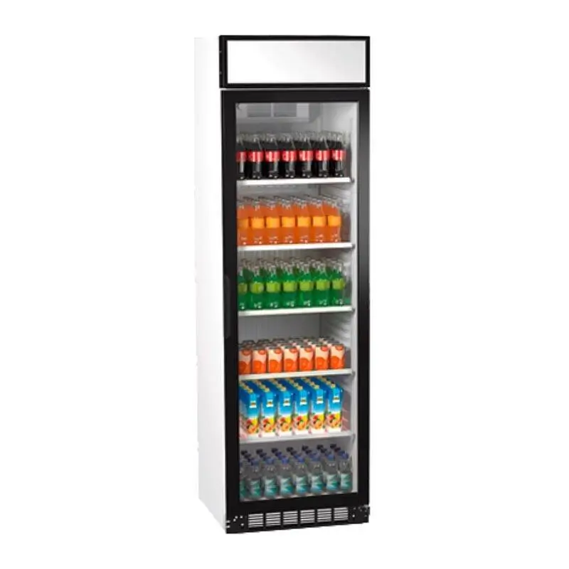 Senox SDS385-DC 1 CF Dik Tip Kanopili Şişe Soğutucu Dolap, 345 Lt, Beyaz - 1