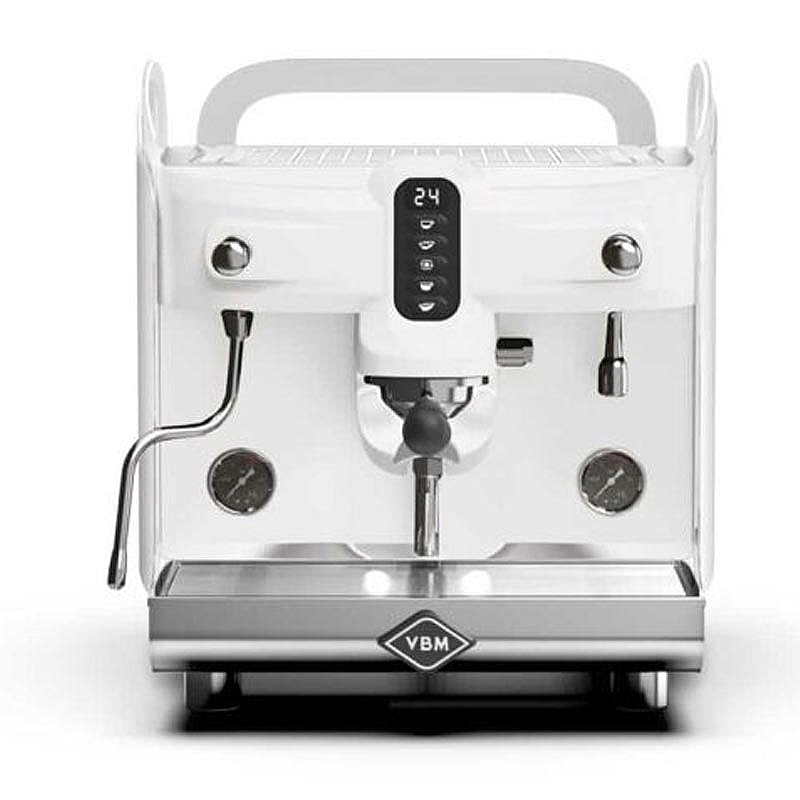 VBM Black Moon Espresso Kahve Makinesi, 1 Gruplu, Beyaz, LED Aydınlatma - VBM