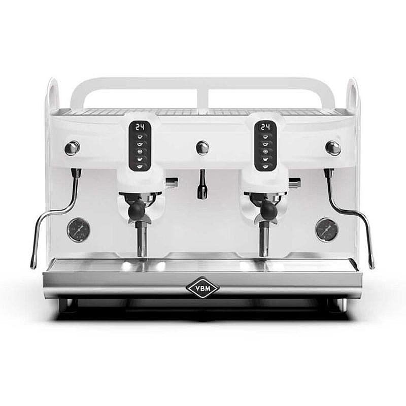 VBM Black Moon Espresso Kahve Makinesi, 2 Gruplu, Beyaz, 11 Lt Boiler - VBM