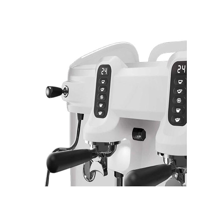 VBM Black Moon Espresso Kahve Makinesi, 3 Gruplu, Beyaz, LED Aydınlatma - VBM (1)