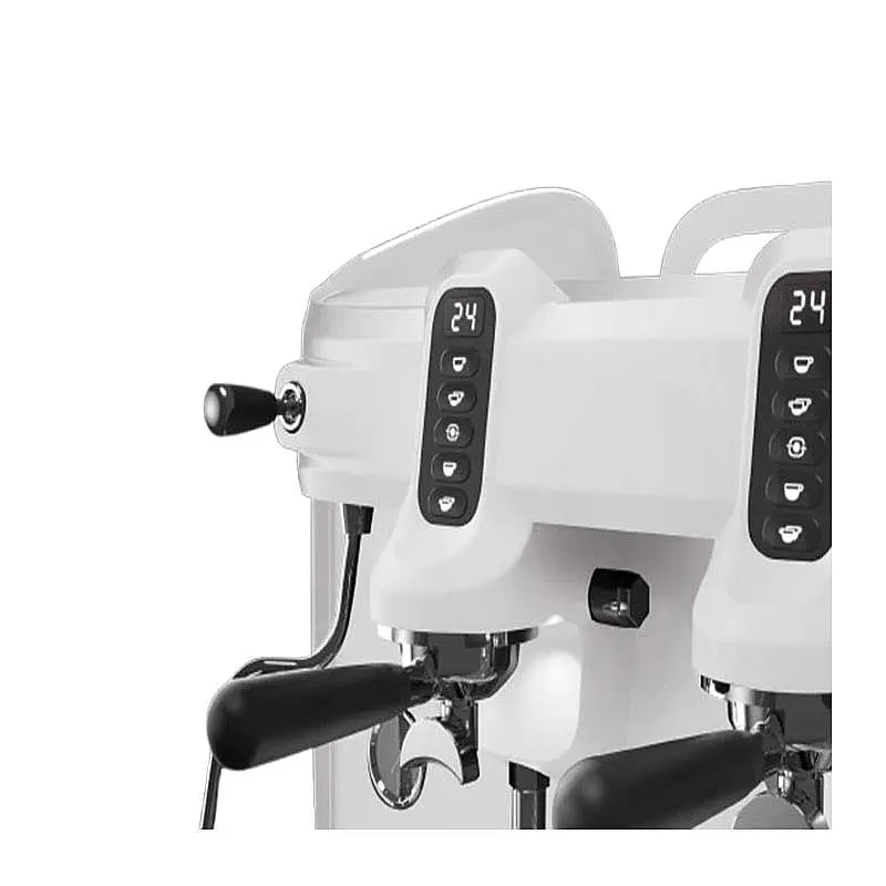 VBM Black Moon Espresso Kahve Makinesi, 3 Gruplu, Beyaz, LED Aydınlatma - VBM (1)