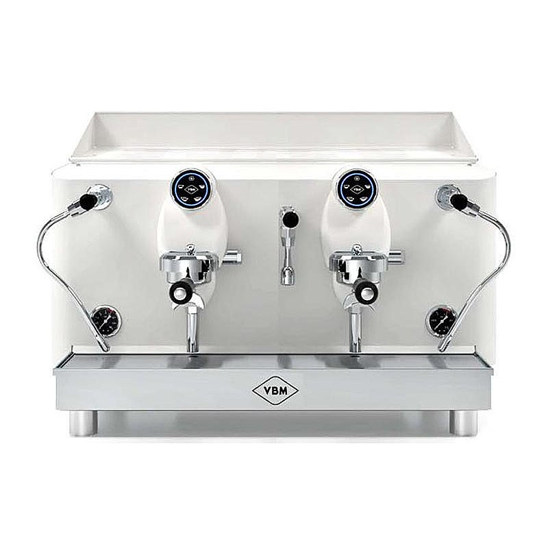 VBM Lollo Espresso Kahve Makinesi, 2 Gruplu, Beyaz, 11 Lt Boiler - VBM
