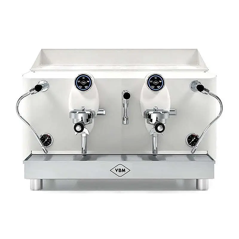 VBM Lollo Espresso Kahve Makinesi, 2 Gruplu, Beyaz, 11 Lt Boiler - 1