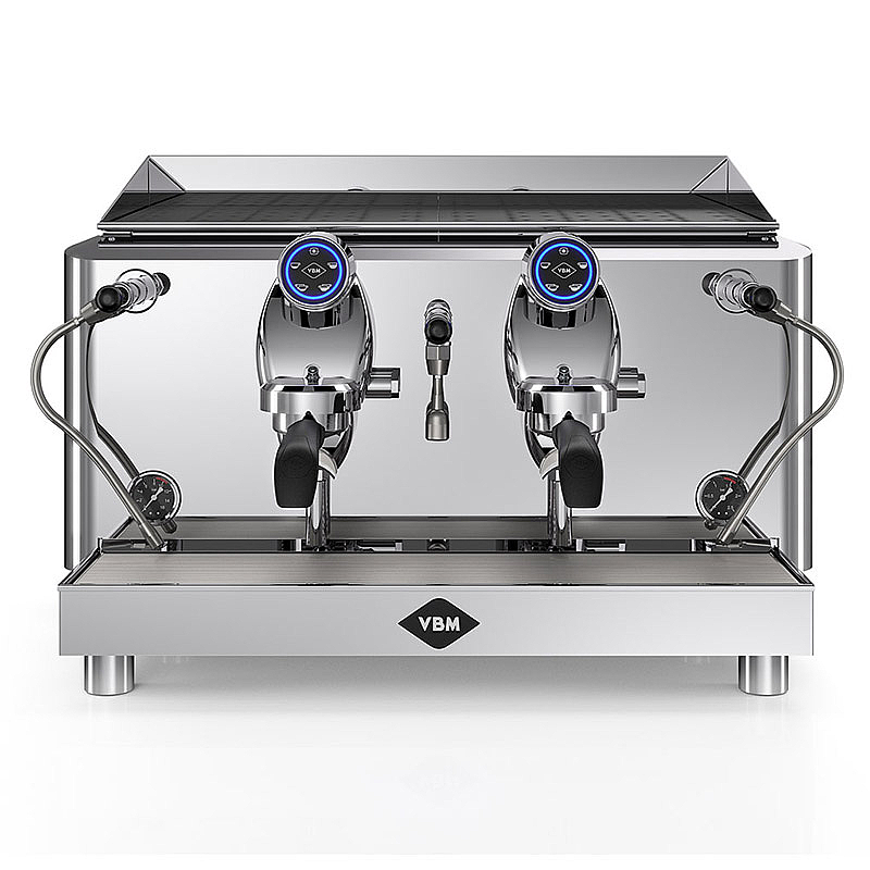 VBM Lollo Espresso Kahve Makinesi, 2 Gruplu, Inox, 11 Lt Boiler - VBM