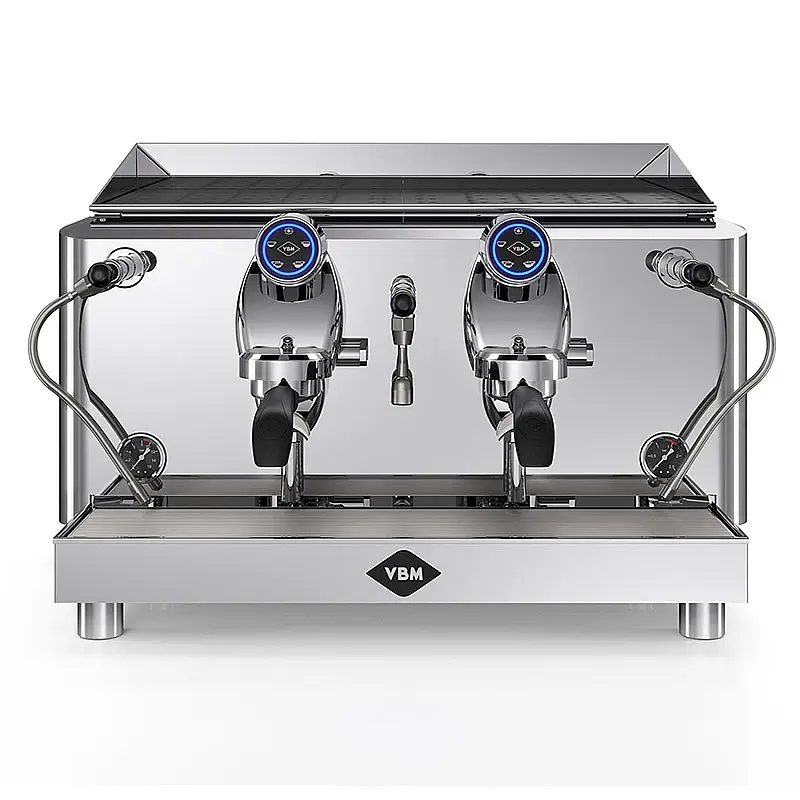 VBM Lollo Espresso Kahve Makinesi, 2 Gruplu, Inox, 11 Lt Boiler - 1