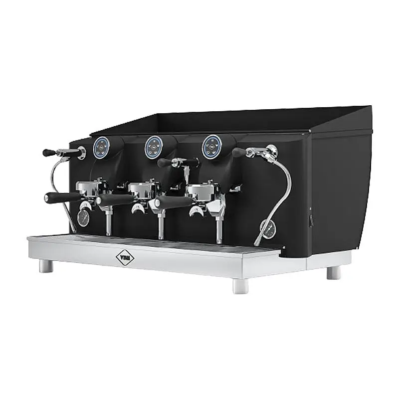VBM Lollo Espresso Kahve Makinesi, 3 Gruplu, Siyah, 930x550x600 mm. - VBM (1)