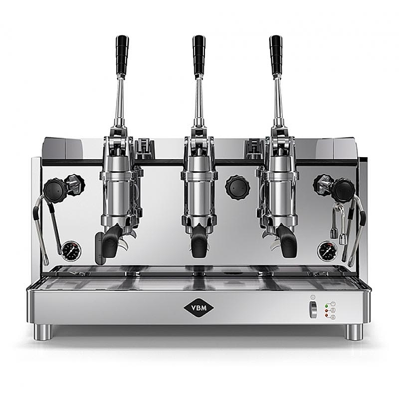 VBM Replica Pistone Espresso Kahve Makinesi, 3 Gruplu, 900x600x550 mm. - 1