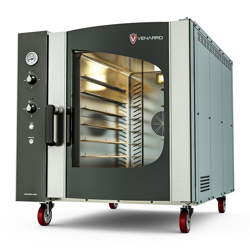 Venarro Elrond DEF - P9M Patisserie Fırın Mayalandırma Kabini, 10 Tepsi Kapasiteli, 40x60 cm, 220 V, Elektrikli - Venarro