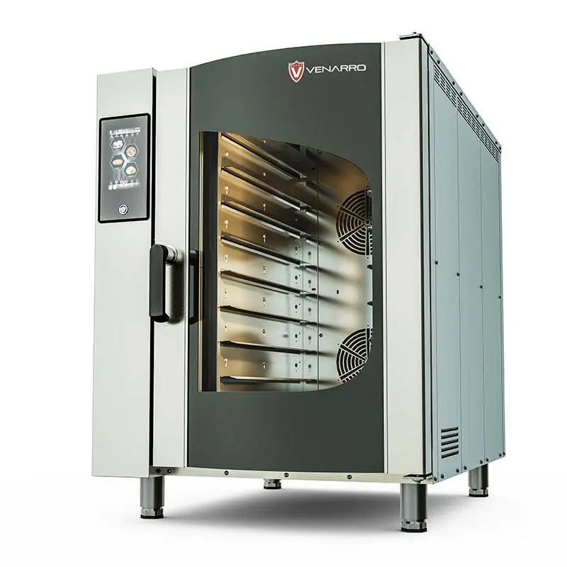 Venarro Elrond DGF - P9D Patisserie Fırın, Dijital, 9 Tepsi Kapasiteli, 40x60 cm, LCD Ekranlı, Doğalgazlı - 1