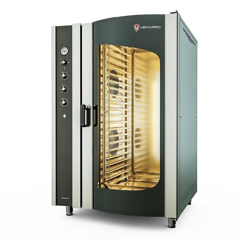 Venarro Lofri DEF - K40 Konveksiyonlu Fırın, Manuel, GN 1/1 40 Tepsi Kapasiteli, LCD Ekran, Elektrikli - Venarro