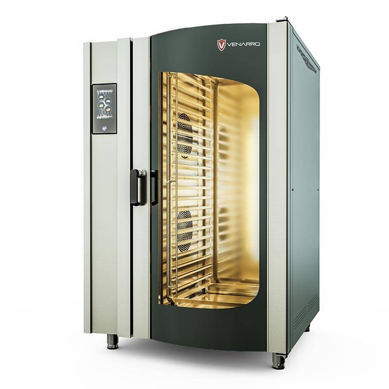 Venarro Lofri DEF - K40D Konveksiyonlu Fırın, Dijital, GN 1/1 40 Tepsi Kapasiteli, LCD Ekran, Elektrikli - 1