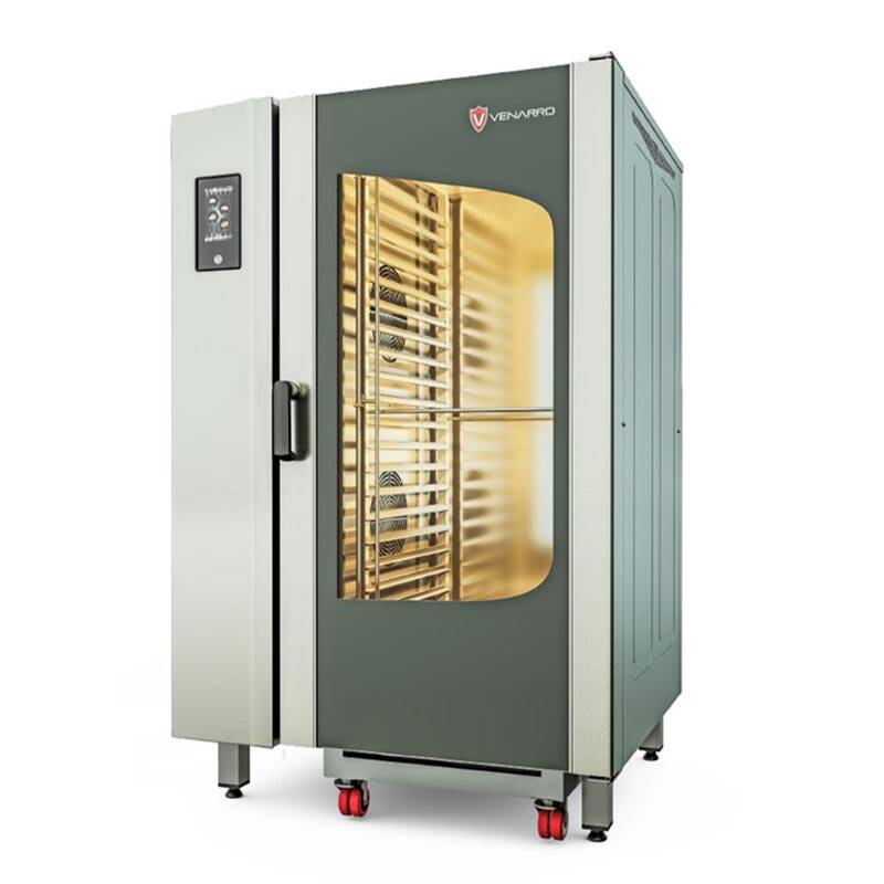 Venarro Lofri Dokunmatik Ekranlı Konveksiyonlu Fırın, 40 Tepsi Kapasiteli, LCD Ekran, Doğalgazlı - 1
