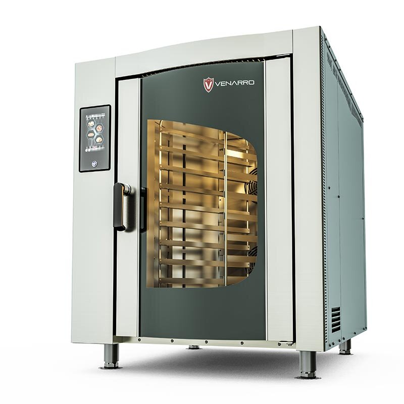 Venarro Venardi DEF - D9 Döner Patisserie Fırın, 10 Tepsi Kapasiteli, 40x60 cm, LCD Ekran, Elektrikli - Venarro