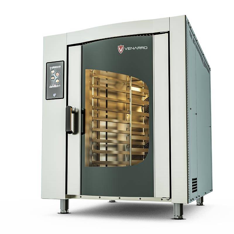 Venarro Venardi DEF - D9 Döner Patisserie Fırın, 10 Tepsi Kapasiteli, 40x60 cm, LCD Ekran, Elektrikli - 1