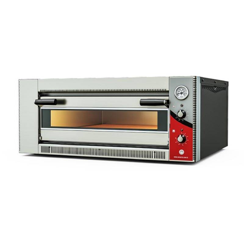 Venarro Vezzola 34 cm x 6 Pizza Kapasiteli Tek Katlı Pizza Fırını, 380 V, Elektrikli - 1