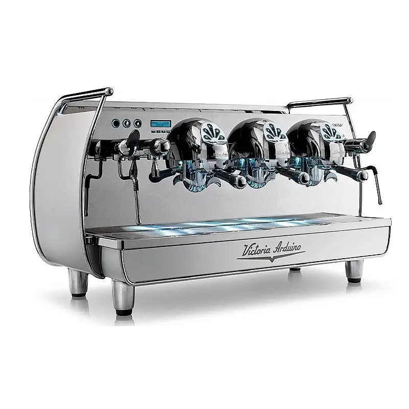 Victoria Arduino Adonis Style Core Espresso Kahve Makinesi, 3 Gruplu, Metalik, LCD Ekran - Victoria Arduino (1)
