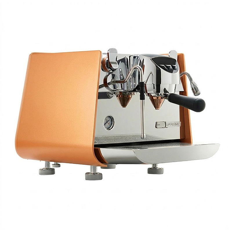 Victoria Arduino E1 Prima EXP Espresso Kahve Makinesi, 1 Gruplu, Turuncu, Paslanmaz Çelik - Victoria Arduino