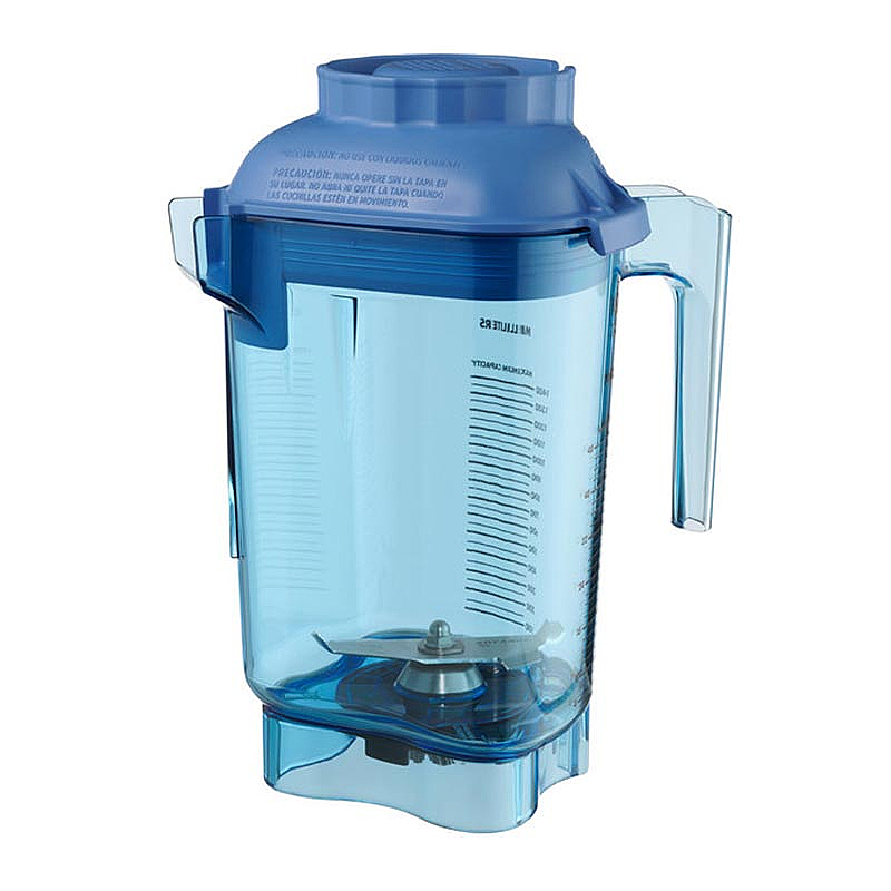 Vitamix Drink Machine Advance, Barboss, Touch Go&2, Quiet One Uyumlu Komple Hazne, 0.9 Lt, Mavi, Kolay Temizlenebilir - Vitamix