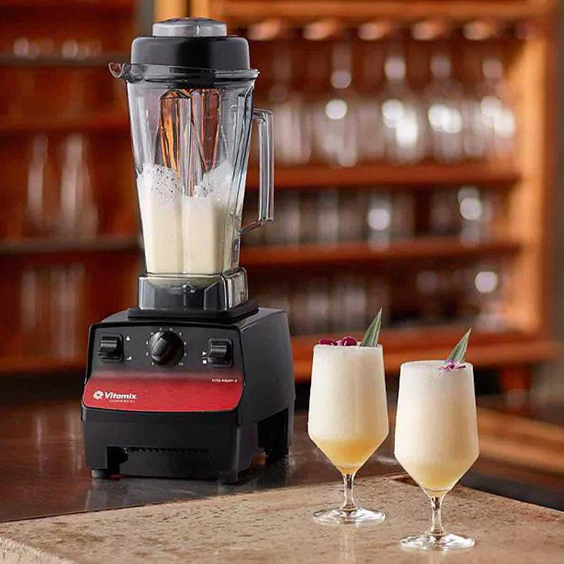 Vitamix Vita-Prep 3 Profesyonel Mutfak ve Chef Blender, 2 Lt, 1200 W, Kırmızı, 51.4x20.3x22.9 cm. - 5