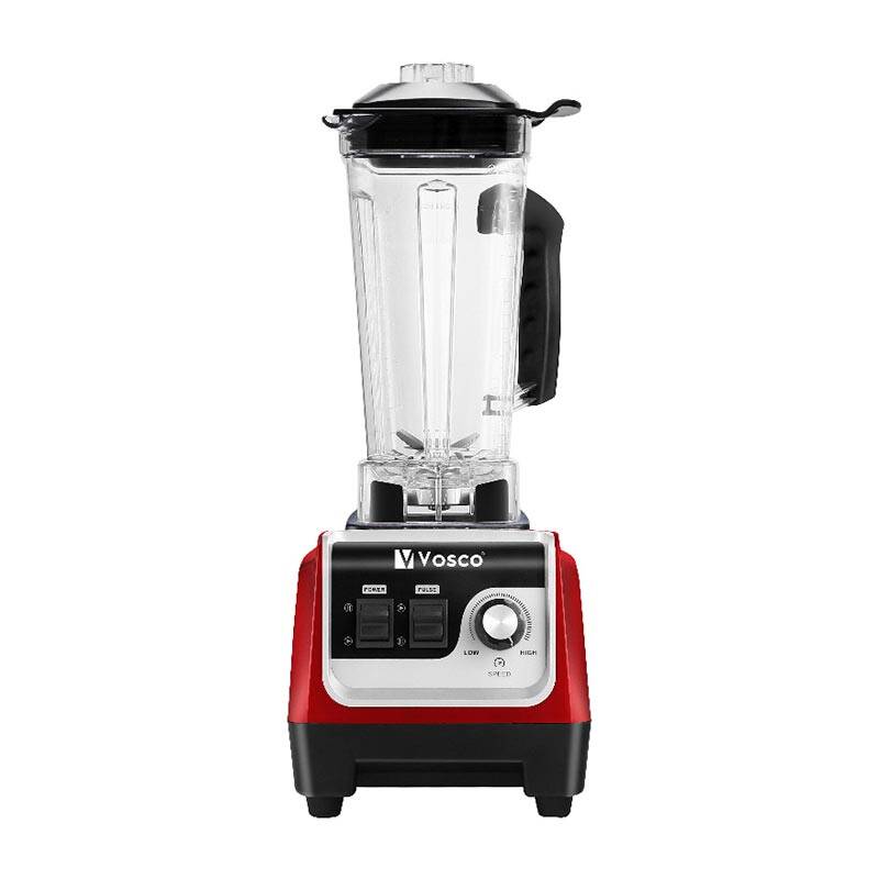 Vosco HS-206 Manuel Buz Kırıcı Bar Blender, 2 Lt. Hazne, 2000 W, Kırmızı - 1