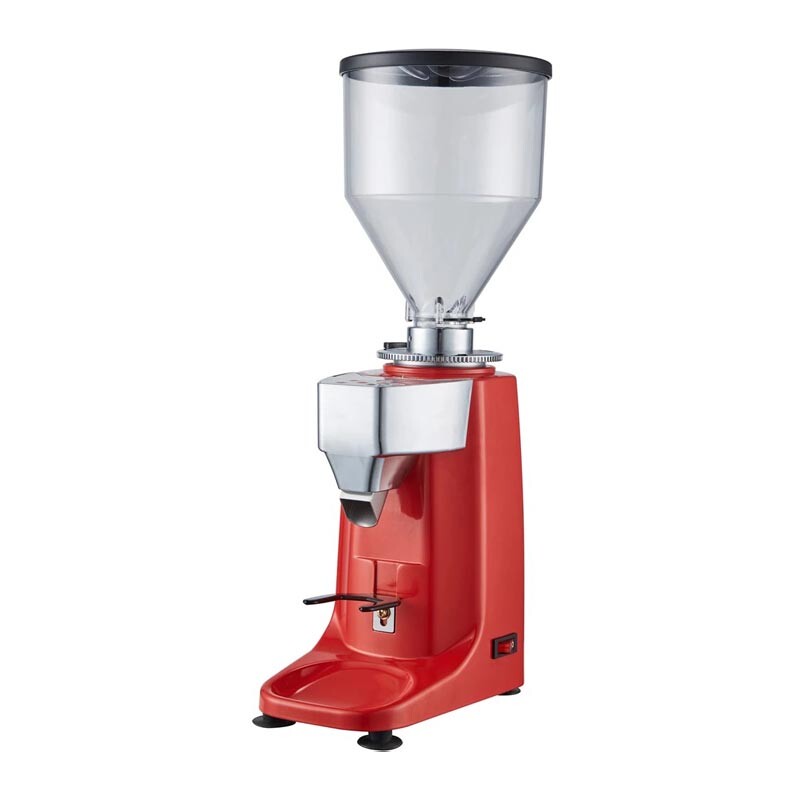 Vosco KD-25K Dozaj Ayarlı Tam Otomatik Kahve Değirmeni, 60 mm Dişli, Kırmızı - 1
