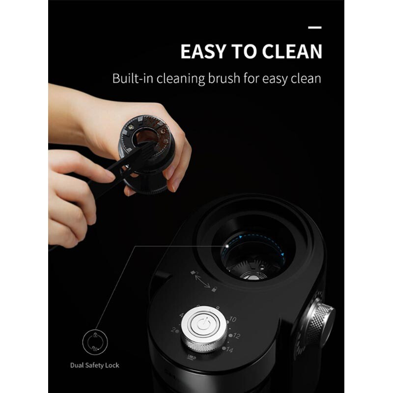 Vosco KD-835 Dozaj Ayarlı Ev Tipi Kahve Değirmeni, 35 mm Çelik Bıçak - 5