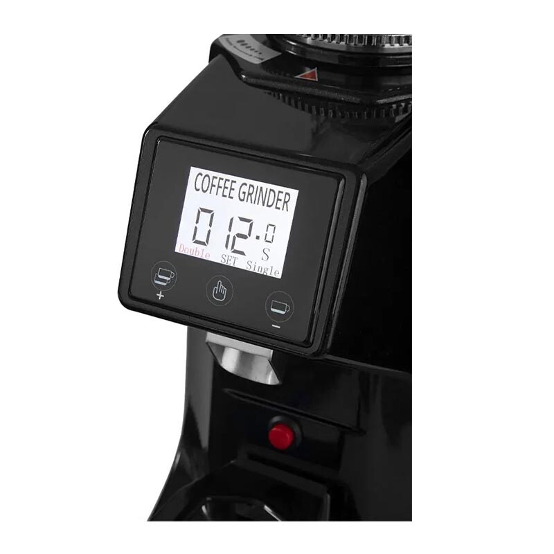 Vosco KD-P25S Dozaj Ayarlı Tam Otomatik Kahve Değirmeni, Dijital Panel, Siyah - 3