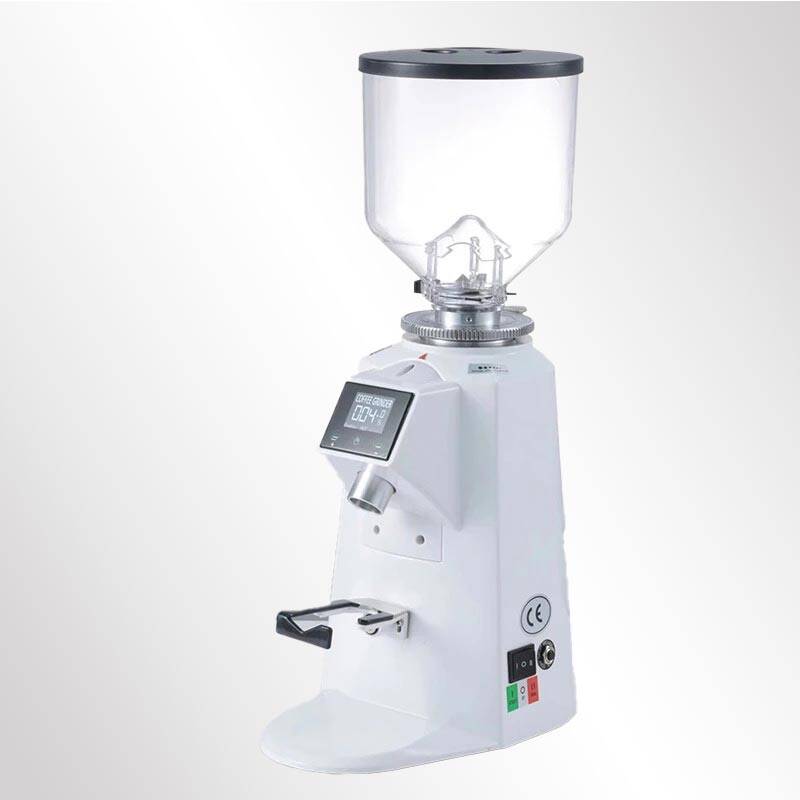 Vosco KD-P50B Dozaj Ayarlı Tam Otomatik Kahve Değirmeni, Dijital Panel, Beyaz - 2