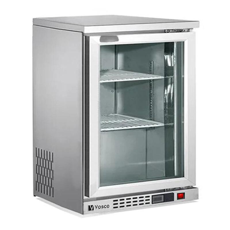 Vosco VBB-G150 Tek Kapılı Bar Arkası Şişe Soğutucu Dolap, 138 Lt, Gri - Vosco