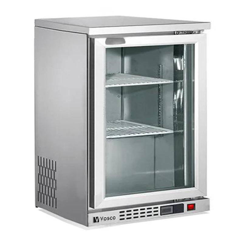 Vosco VBB-G150 Tek Kapılı Bar Arkası Şişe Soğutucu Dolap, 138 Lt, Gri - 1