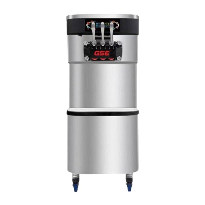 Vosco VBT-32F PRO 3 Kollu Soft Dondurma Makinesi, Paslanmaz Çelik, 32 Lt. - 1