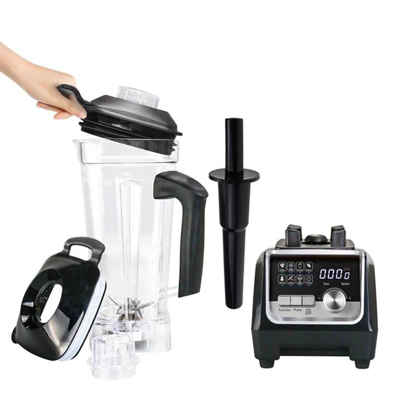 Vosco VHS-206C Pro Dijital Buz Kırıcı Bar Blender, 2 Lt, 2200 W, Led Ekran, Kırmızı - 3