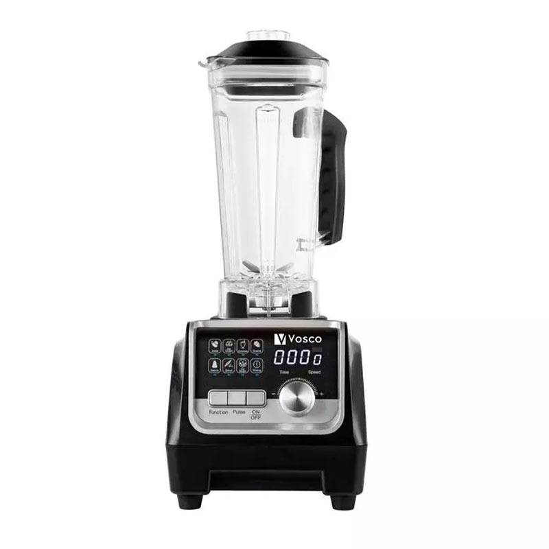 Vosco VHS-206C Pro Dijital Buz Kırıcı Bar Blender, 2 Lt. Hazne, 2200 W, Siyah - 1