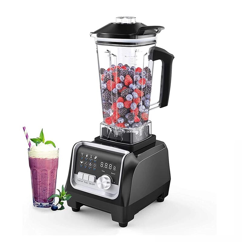 Vosco VHS-206C Pro Dijital Buz Kırıcı Bar Blender, 2 Lt. Hazne, 2200 W, Siyah - 2