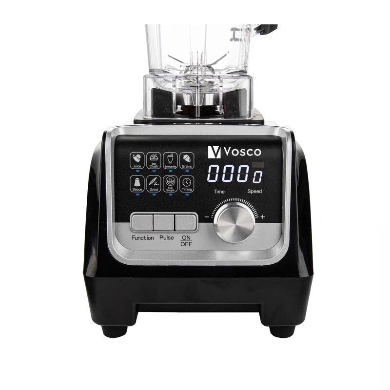 Vosco VHS-206C Pro Dijital Buz Kırıcı Bar Blender, 2 Lt. Hazne, 2200 W, Siyah - 3
