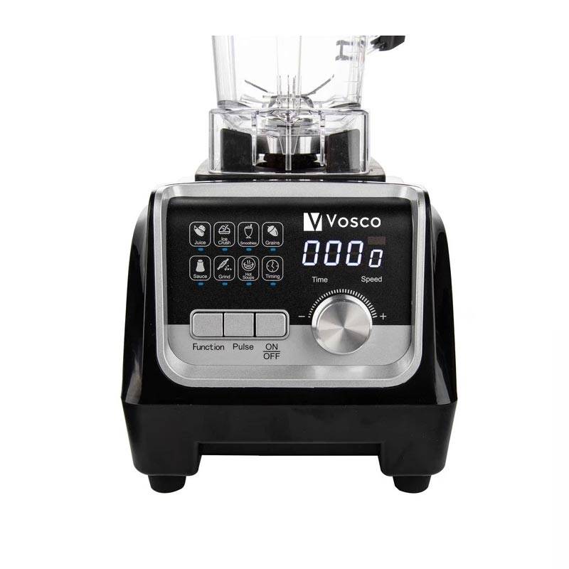 Vosco VHS-206C Pro Dijital Buz Kırıcı Bar Blender, 2 Lt. Hazne, 2200 W, Siyah - 3