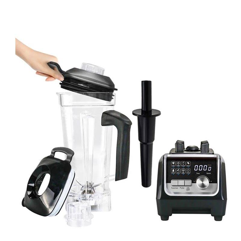 Vosco VHS-206C Pro Dijital Buz Kırıcı Bar Blender, 2 Lt. Hazne, 2200 W, Siyah - 4