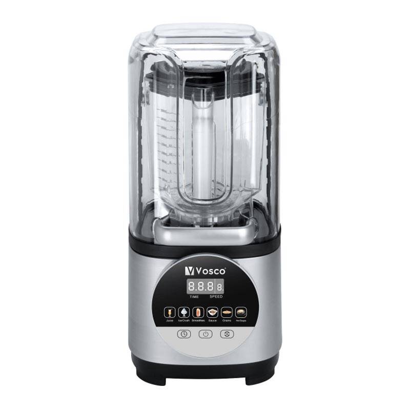 Vosco VHS-211E Pro Silent Gürültü Önleyici Kapaklı Dijital Bar Blender, 2 Lt. Hazne, 1600 W, Beyaz - 1