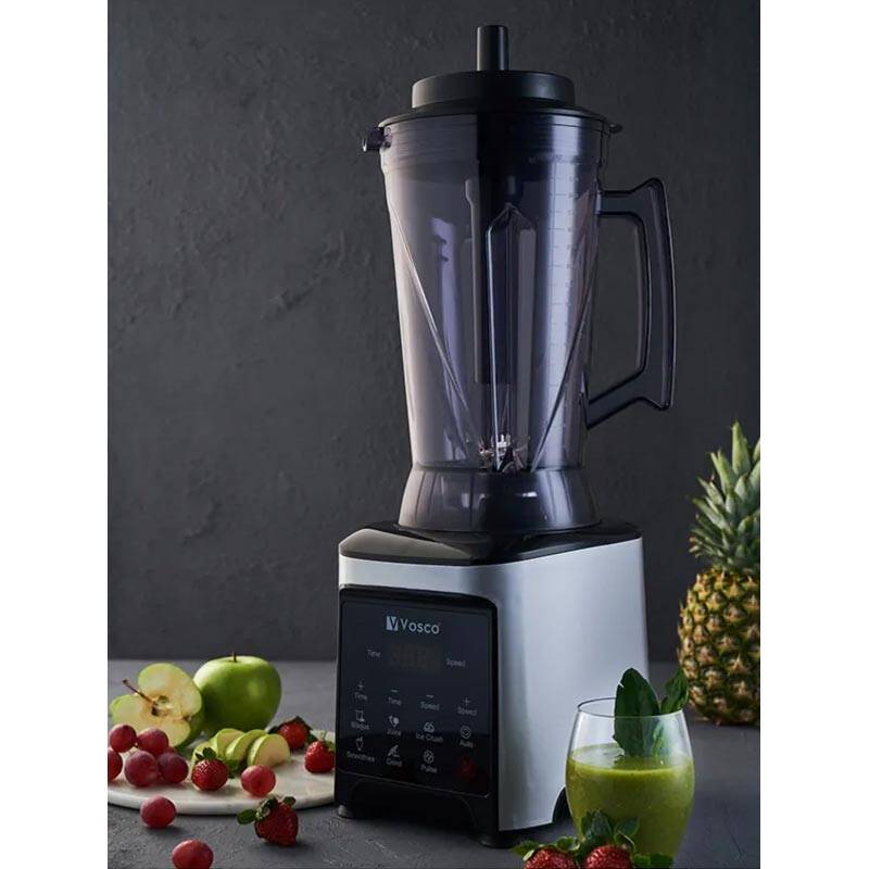 Vosco VHS-306CG Pro XL 8 Bıçaklı Dijital Bar Blender, 4 Lt. Hazne, Gri - 2