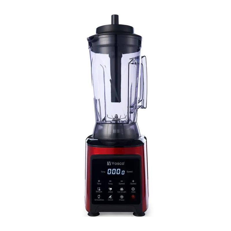 Vosco VHS-306CK Pro XL 8 Bıçaklı Dijital Bar Blender, 4 Lt. Hazne, Kırmızı - 1