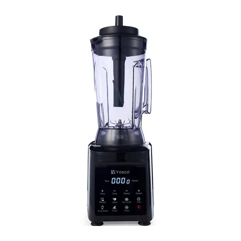 Vosco VHS-306CS Pro XL 8 Bıçaklı Dijital Bar Blender, 4 Lt. Hazne, Siyah - 1