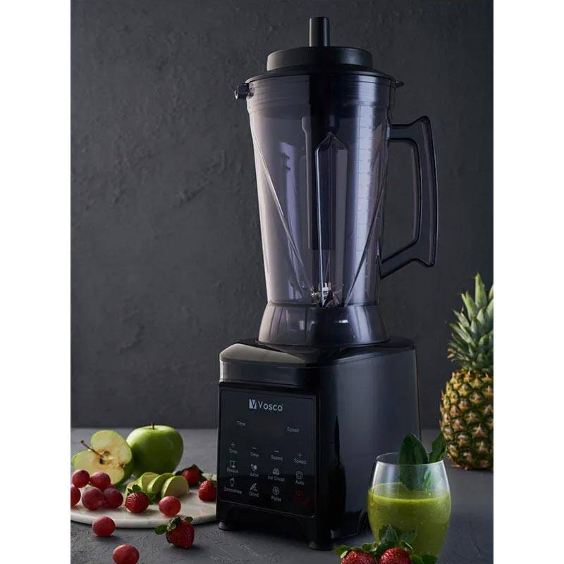 Vosco VHS-306CS Pro XL 8 Bıçaklı Dijital Bar Blender, 4 Lt. Hazne, Siyah - 2
