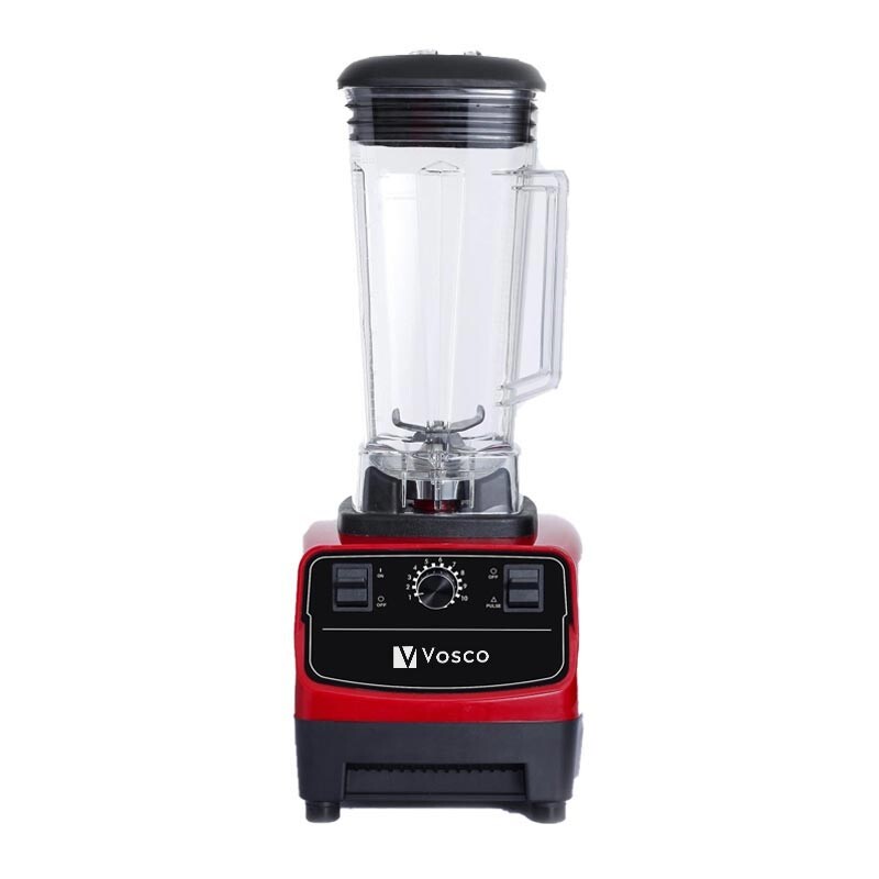 Vosco VHS-767K Buz Kırıcı Bar Blender, 2 Lt. Hazne, 1600 W, Kırmızı - Vosco