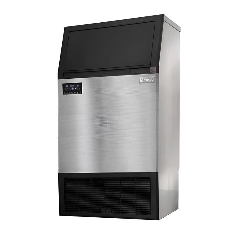 Vosco VSC-120C Hazneli Tezgahaltı Küp Buz Makinesi, 120 kg/gün Kapasiteli, Enerji Tasarruflu - Vosco