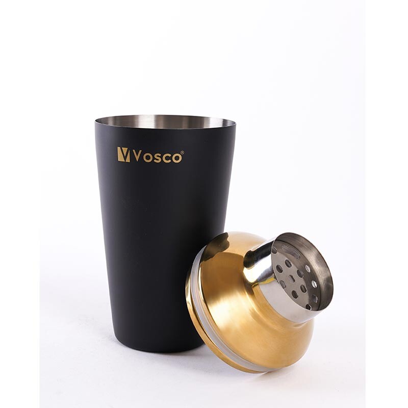 Vosco VSC-K3G 3 Parça Golden Bar Kokteyl Seti, Gold Siyah - 5