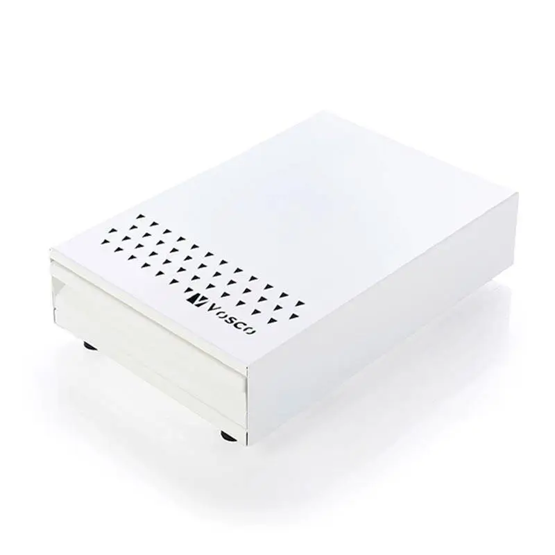 Vosco VSC-PCB Kahve Posa Çekmecesi Knock Box, 25x38 cm, Beyaz - 3