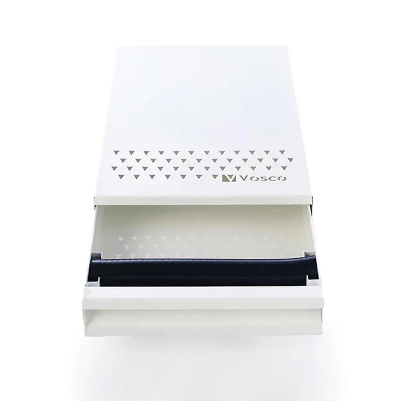 Vosco VSC-PCB Kahve Posa Çekmecesi Knock Box, 25x38 cm, Beyaz - Vosco (1)