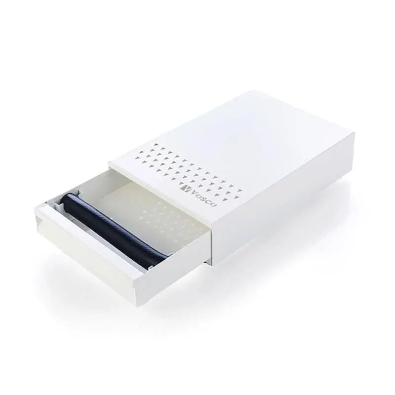 Vosco VSC-PCB Kahve Posa Çekmecesi Knock Box, 25x38 cm, Beyaz - 1
