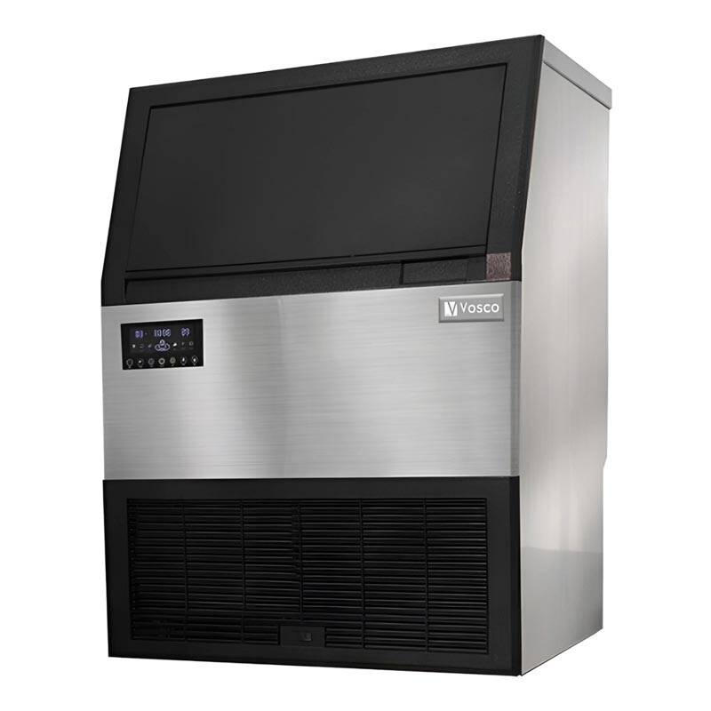 Vosco VSCB-100C Aura Seri Hazneli Küp Buz Makinesi, 100 kg/gün Kapasiteli, 30 Lt. - 1