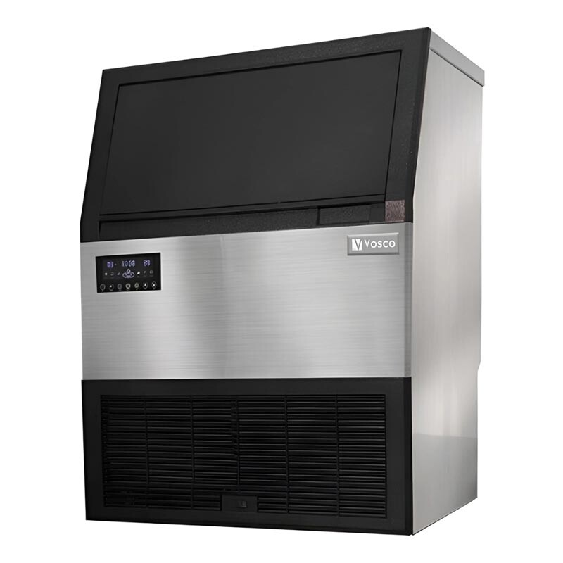 Vosco VSCB-100C Aura Seri Hazneli Küp Buz Makinesi, 100 kg/gün Kapasiteli, 30 Lt. - Vosco